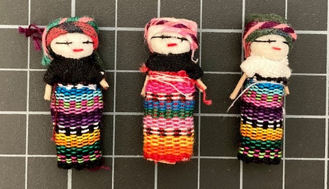 1.5 Inch Worry Dolls in dozens Corporate giveaways