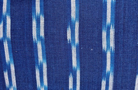 Jaspe Cloth (Ikat) Blue And White 