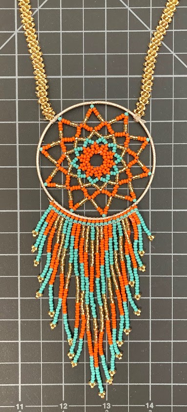 Native American Style Dream Catcher Necklace Native American style