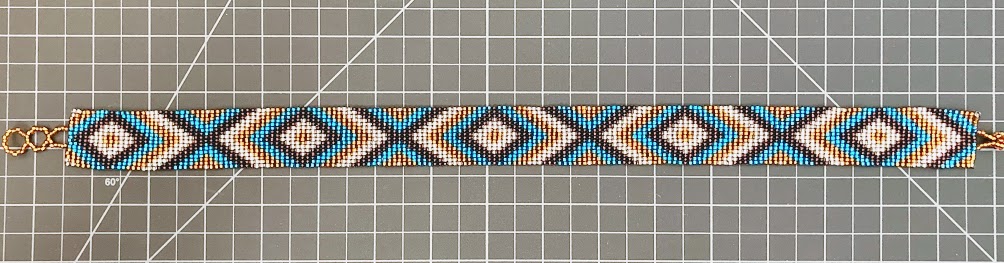 16 Row Beaded Necklace - Multicolor 