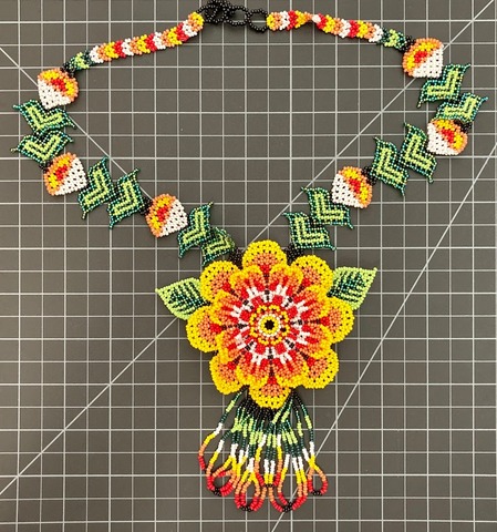 3D Flower Necklace 