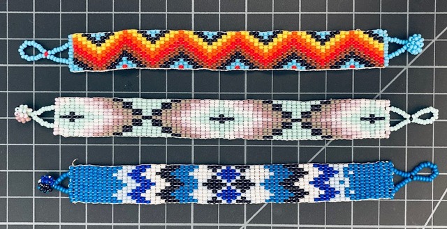 Beaded 11 Row Native American Style Bracelet Native American style