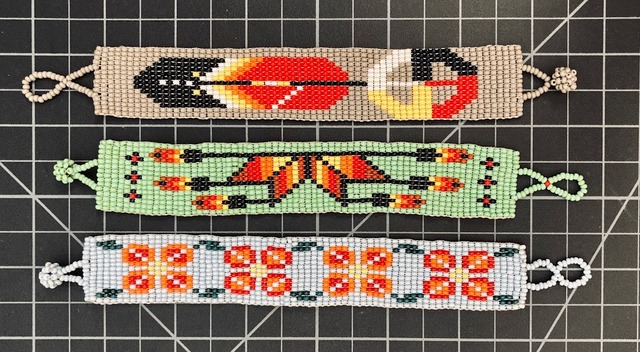 Beaded 15 Row Native American Style Bracelet Native American style