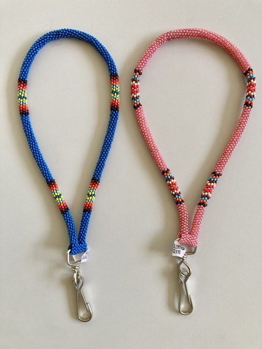Beaded Wrist Lanyard - Peyote Stitch Handmade Guatemalan, Guatemala, Mayan, handmade, colorful, wholesale, artisan, Beaded, Wrist, Lanyard, Peyote, Stitch