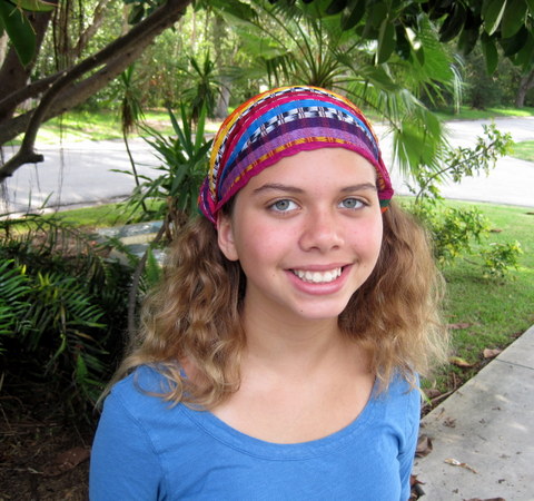 Handmade Hairband - Scarf Style from Guatemala