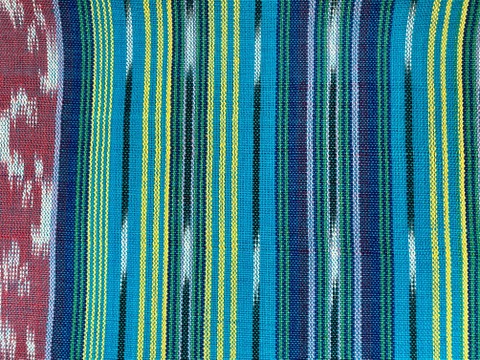 Jaspe Cloth (Ikat) Turquoise 