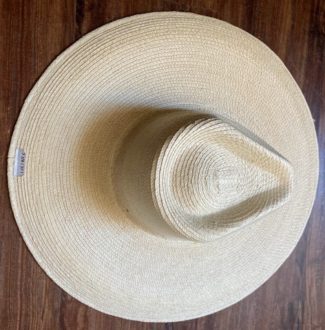 Palm Hat Traditional White 