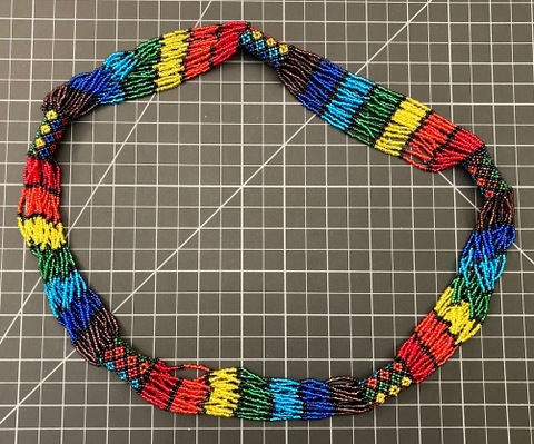 Rainbow Zulu Necklace 