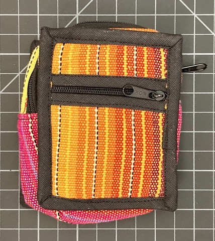 Multicolor case with strap - cigarette size 