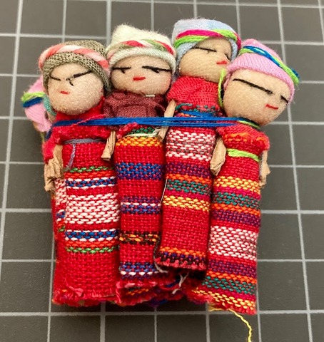 Red Worry Dolls corporate giveaways