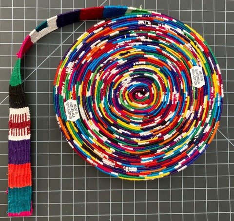 Roll Of Toto Cotton Belts regular width multicolor 