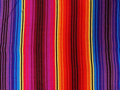 PREMIUM Jaspe cloth (ikat) multicolor bold 