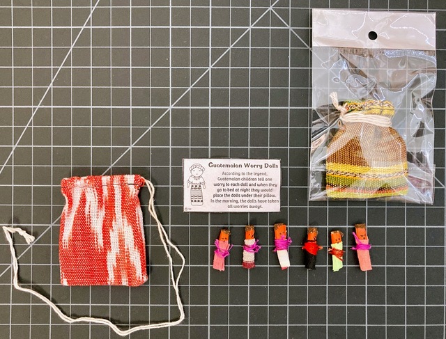 Worry Dolls Bag Of Six In Plastic Bag For Mail Or Display corporate giveaways