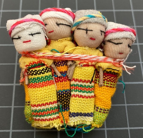 Yellow Worry Dolls corporate giveaways