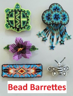 Bead Barrettes