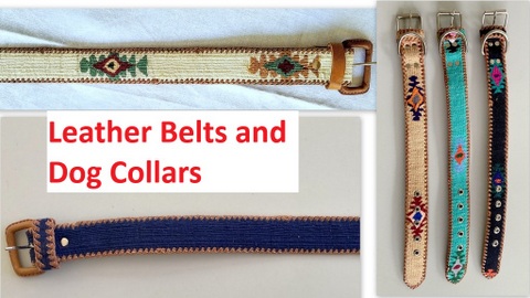 Custom Leather Belts and Dog Collars