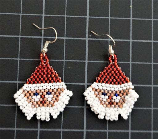 Santa Claus Earrings 